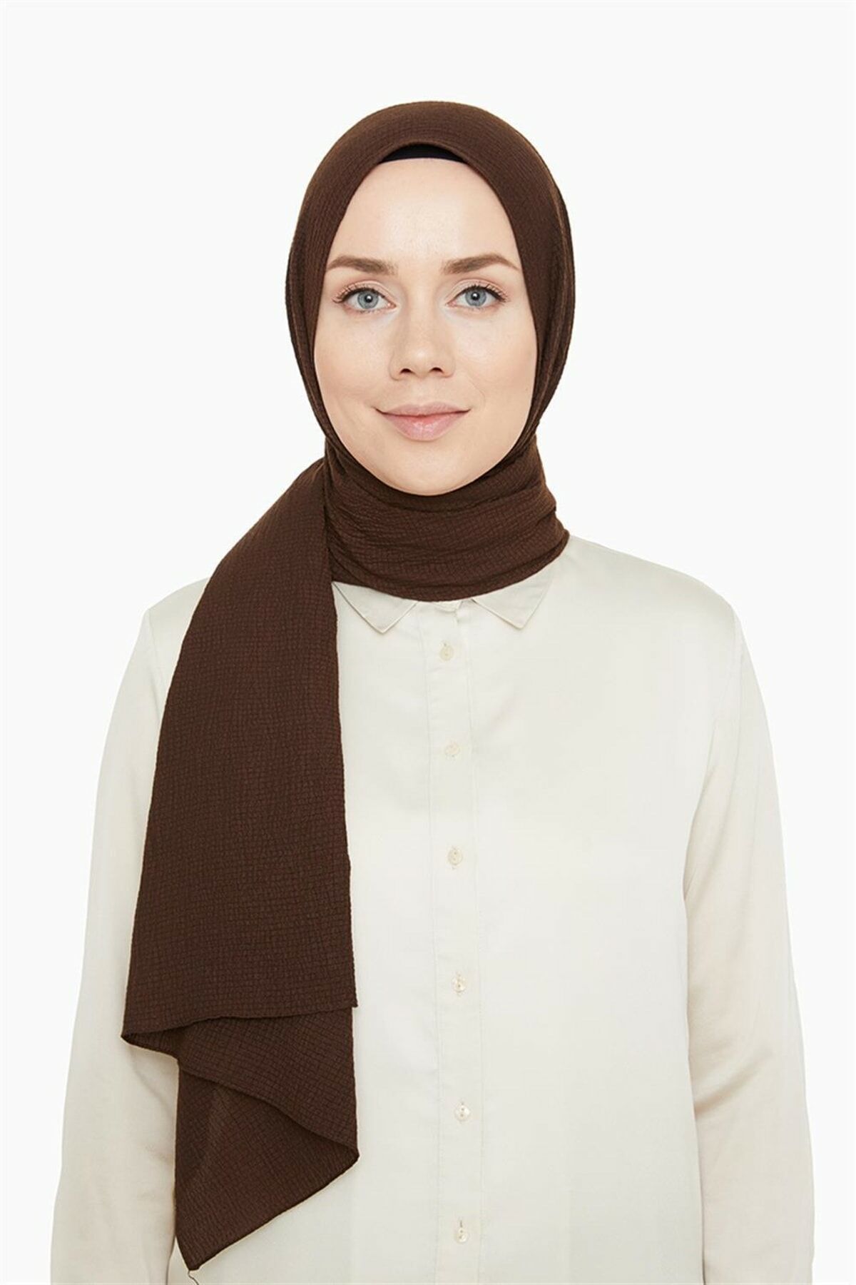 Kahverengi Naturel Cazz Şal TYC00853835738