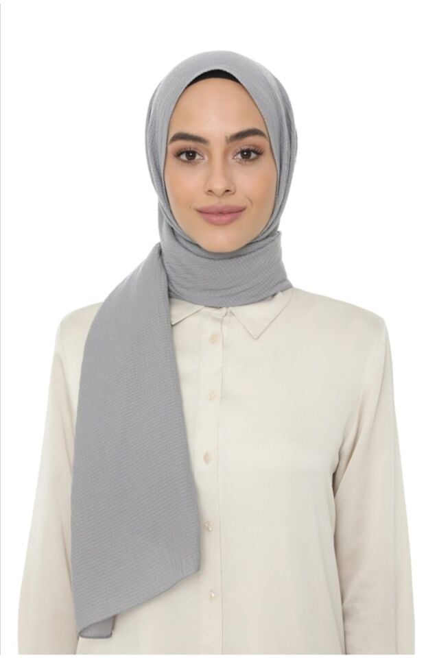 Mio Naturel Cazz Şal Gri