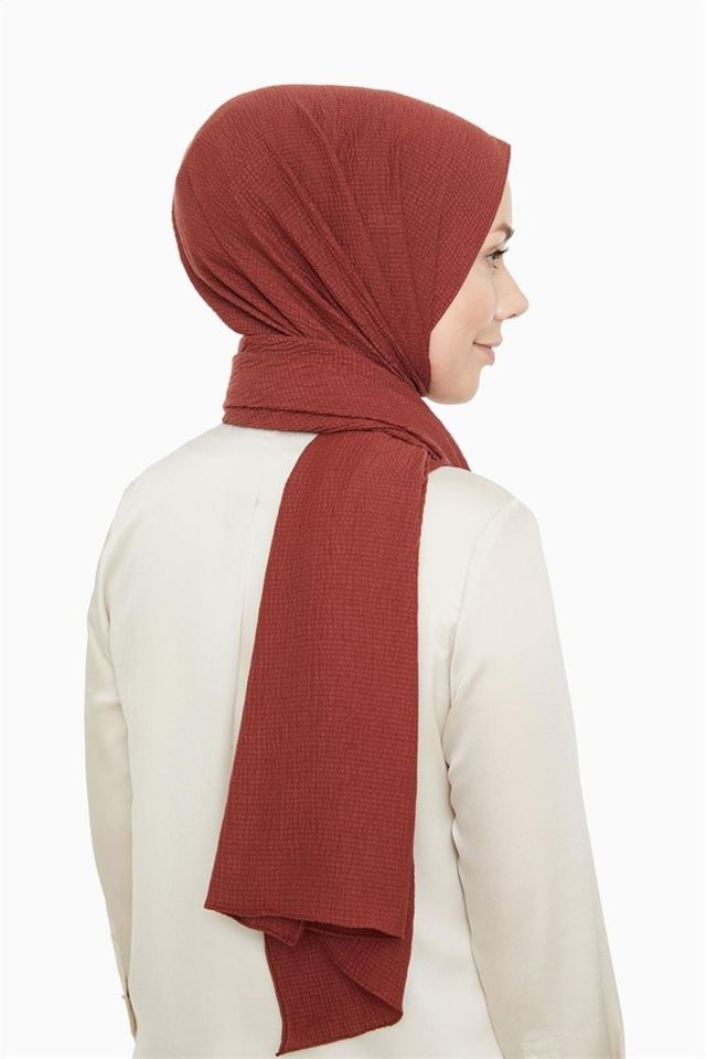 Kiremit Naturel Cazz Şal TYC00853860414