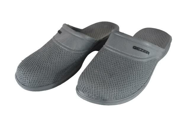 Gezer Gri Önü kapalı Banyo Bahçe Erkek Terliği GT6YMM.10261.00