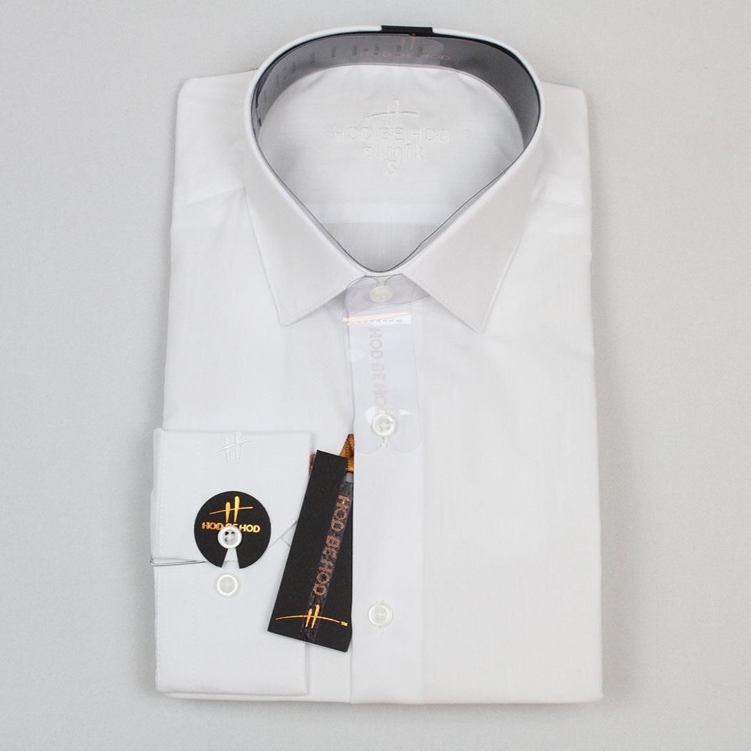 Hodbehod Slimfit Uzun Kollu Beyaz Erkek Gömleği 8689020354676