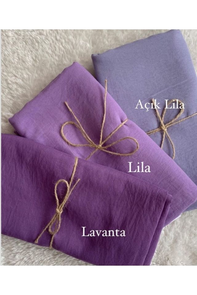 Tessetür Kadın Pamuk Kraş Cazz Şal Modeli-3'lü Set