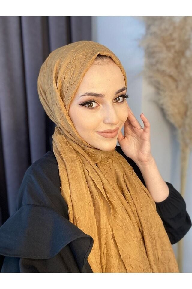 AlcanAvm Bambu Kraş Şal Altın