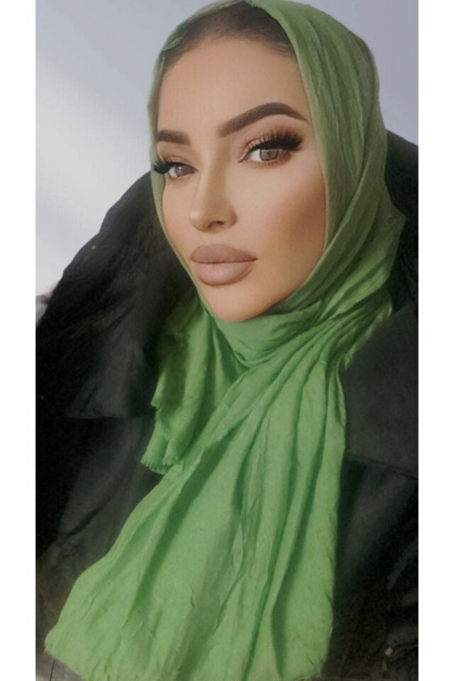 AlcanAvm Bambu Kraş Şal Çağla