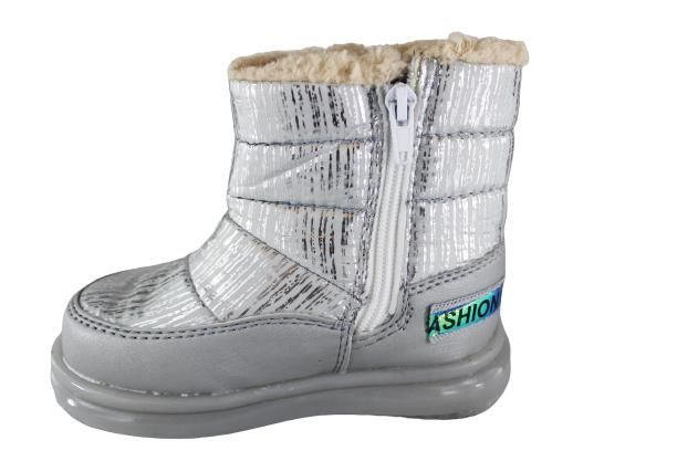 Alcanavm Cepli Uzun Unisex Gri Çocuk Çizmesi  8689058356394