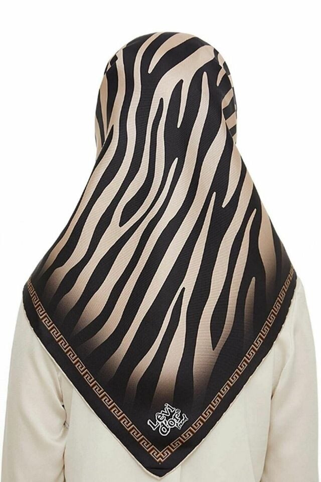 Zebra Desen Twill Eşarpalcanavm